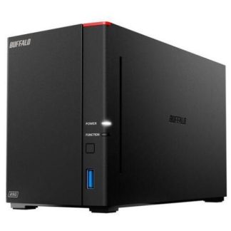 NAS BUFFALO LINKSTATION 720D 2 BAHIAS 16TB RJ-45 USB NEGRO LS720D1602