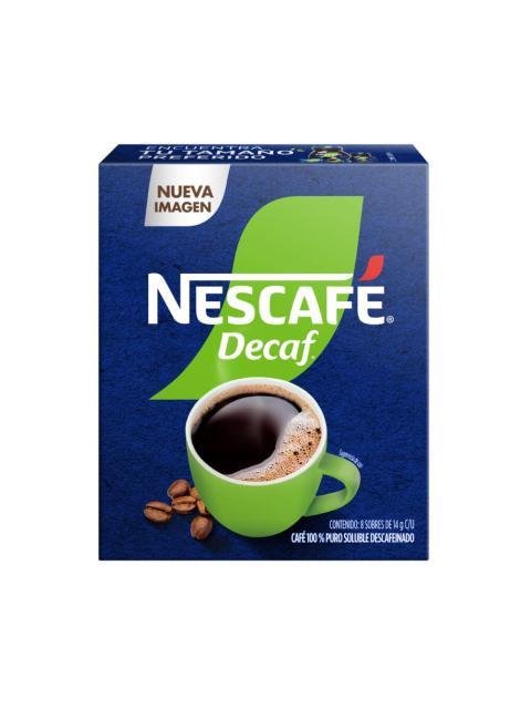 NESCAFE DECAF ORIG. STICK PAQ. 8 PZ DE 14 GR