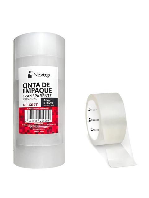 NEXTEP CINTA ADHESIVA 6 ROLLOS DE 48MM X 150M TRANSPARENTE
