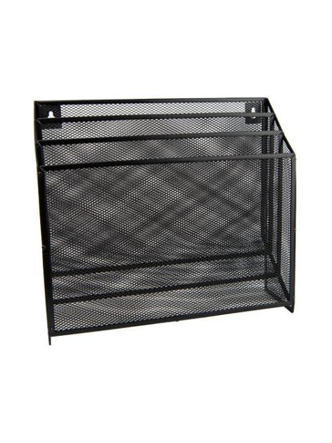 NEXTEP ORGANIZADOR DE MALLA METALICA NE-176 3 NIVELES NEGRO - Image 3