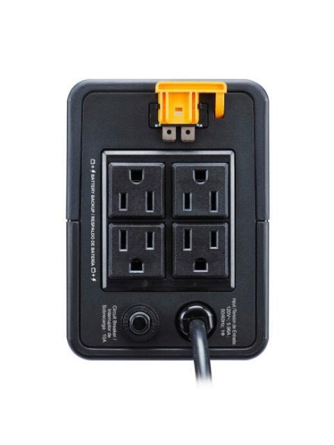 NO BREAK APC BVX700LU-LM LINEA INTERACTIVA 360W 700VA ENTRADA 89-145V 4 CONTACTOS - Image 3