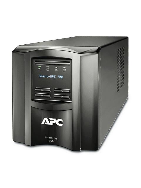 NO BREAK APC SMT750C LINEA INTERACTIVA 500W 750VA ENTRADA 82V - 144V SALIDA 110V - 127V 6 CONTACTOS