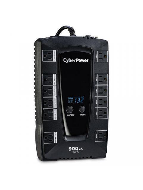 NO BREAK CYBERPOWER AVRG900LCD 480W 900VA ENTRADA 90-148V SALIDA 120V 12 CONTACTOS - Image 4