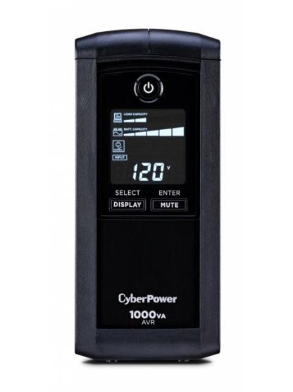 NO BREAK CYBERPOWER CP1000AVRLCD 600W 1000VA 9 CONTACTOS