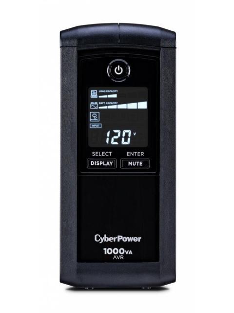NO BREAK CYBERPOWER CP1000AVRLCD 600W 1000VA 9 CONTACTOS