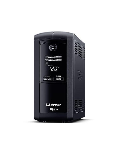 NO BREAK CYBERPOWER CP850AVRLCD 510W 850VA 9 CONTACTOS