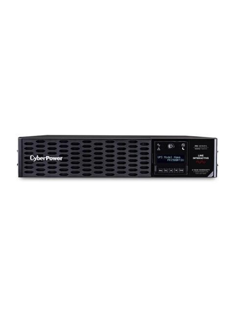 NO BREAK CYBERPOWER PR1500RT2U LINEA INTERACTIVA 1500W 1500VA ENTRADA 100 - 125V SALIDA 100 - 125V 8 CONTACTOS