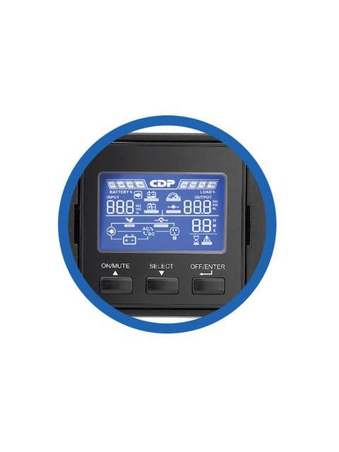 NOBREAK CDP UPO112 RT 2000 VA 1800 W NEGRO - Image 6