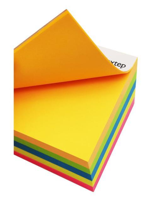 NOTA ADHESIVA NEXTEP NE056 2X2 COLOR NEON CON 5 BLOQUES DE 100 HOJAS CADA UNO - Image 4