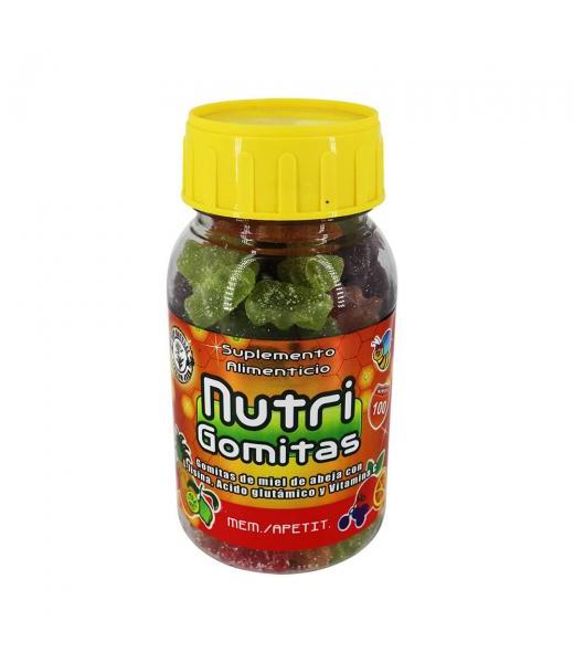 NUTRI GOMITAS 210GR. MEM APETIT. MIEL DE ABEJAL-LISINAACIDO GLUTA BIO SER NATURAL