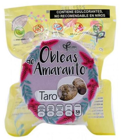 OBLEAS DE AMARANTO CON TARO 50 G NATURED C 12