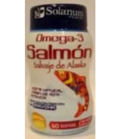 OMEGA 3 SALMON SALVAJE DE ALASKA 60 CAP SOLANUM