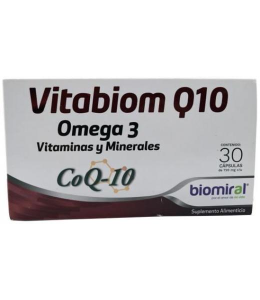 VITABIOM Q 10 30 CAP BIOMIRAL