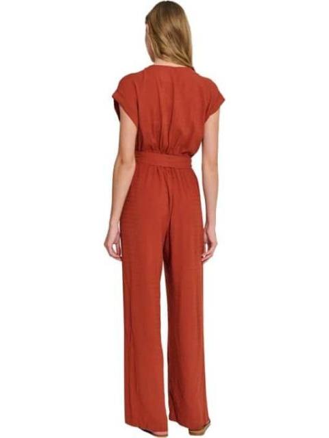 PALAZZO CON BORDADO ROJO LADRILLO HOLLY LAND - Image 5