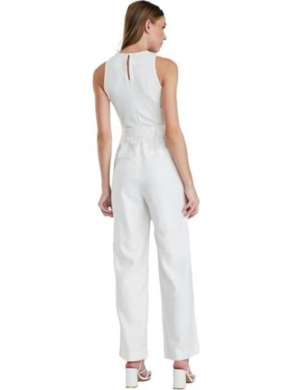 PALAZZO CON CINTO BLANCO SCHATZ WOMAN - Image 4