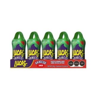 PALETA MUECAS ENCHILADA SANDIA PAQUETE CON 10 PIEZAS
