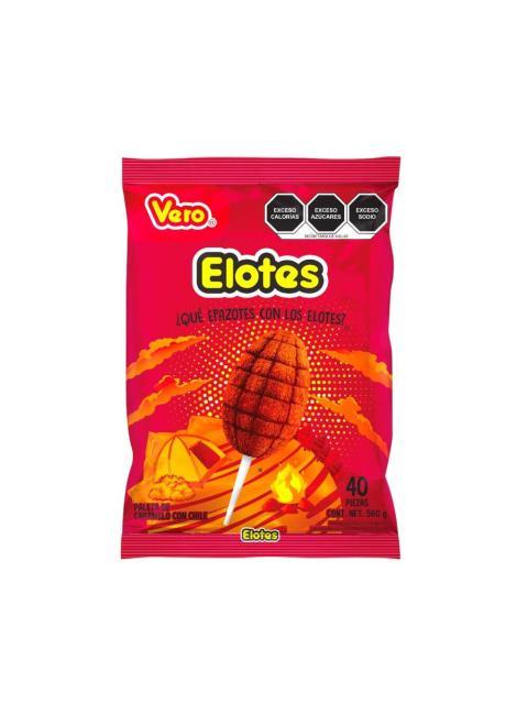 PALETA VERO MANGO ENCHILADA BOLSA CON 40 PIEZAS DE 16 GR