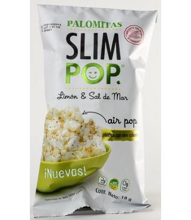 PALOMITAS LIMON Y SAL 18 G SLIM POP