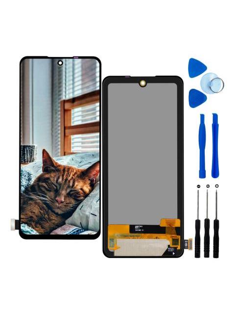 PANTALLA COMPATIBLE CON XIAOMI NOTE 10 PRO M2101K6G NOTE 11 PRO 5G 22011165G POCO X4 PRO 5G 2201116PG AMOLED COMPLETA COLOR NEGRO
