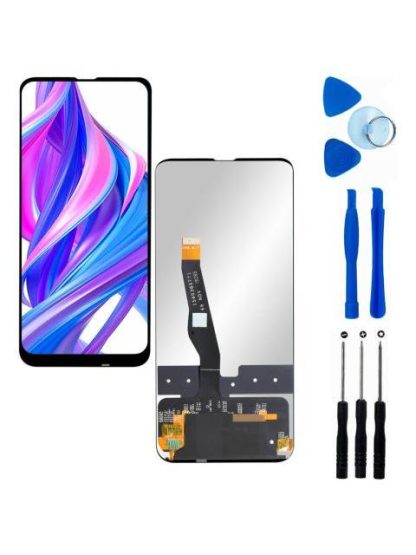 PANTALLA COMPLETA COMPATIBLE CON HUAWEI Y9S STK-LX3S Y9 PRIME 2019 HONOR HLK-AL00 COLOR NEGRO