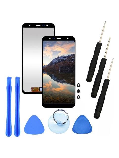 PANTALLA COMPLETA J6 PLUS J610 J4 PLUS 2018 J415 J610F J415F COLOR NEGRO