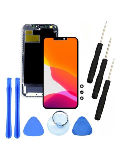 PANTALLA COMPLETA PARA IPHONE 12 A2172 A2402 A2403 A20404 12 PRO A2341 A2406 A2407 A2408 INCELL COLOR NEGRO