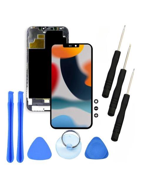 PANTALLA COMPLETA PARA IPHONE 12 PRO MAX A2342 A2410 A2411 A2412 INCELL COLOR NEGRO