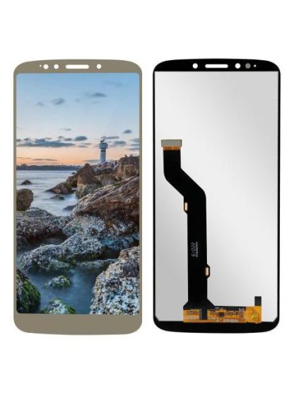 PANTALLA COMPLETA PARA MOTO E5 PLUS XT1924 XT1924-1 3 4 5 COLOR DORADO