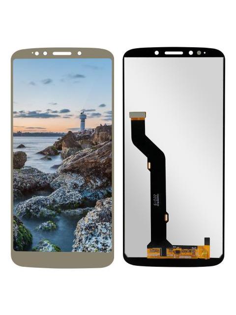 PANTALLA COMPLETA PARA MOTO E5 PLUS XT1924 XT1924-1 3 4 5 COLOR DORADO
