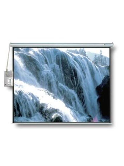 PANTALLA DE PROYECCION MULTIMEDIA SCREENS MSE213 120 PULGADAS ELECTRICA COLOR BLANCO