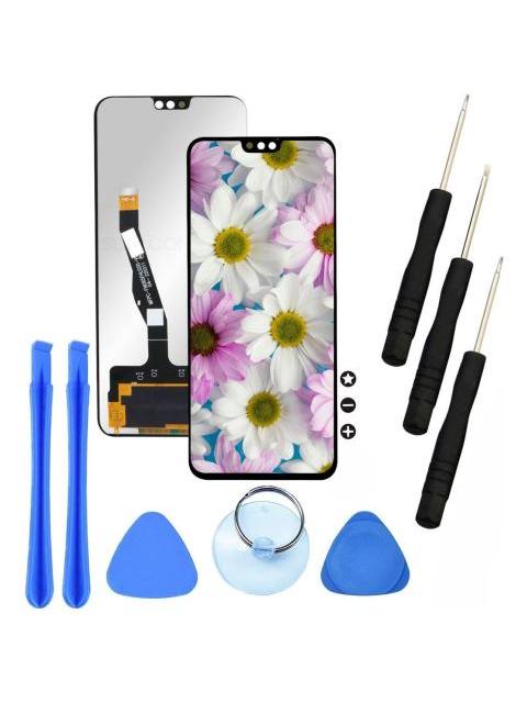 PANTALLA PARA HUAWEI HONOR 8X JSN-L23 L21 L22 INCELL COMPLETA REPUESTO PARA CELULAR NEGRO
