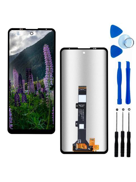 PANTALLA PARA MOTO E40 XT2159-3 XT2159-1 E30 INCELL COMPLETA REPUESTO PARA CELULAR NEGRO