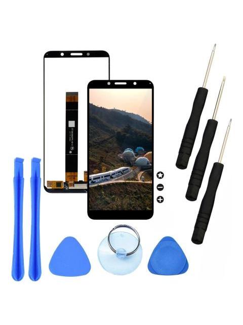 PANTALLA PARA MOTO E6 PLAY XT2029 XT2029-1 INCELL VERSION NACIONAL COMPLETA REPUESTO PARA CELULAR COLOR NEGRO