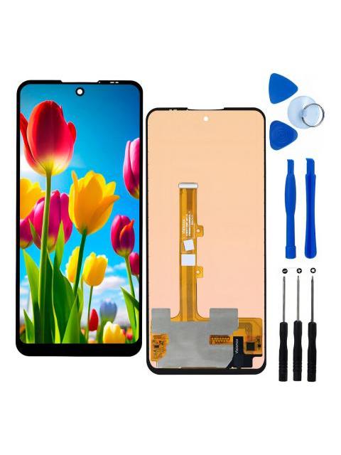 PANTALLA PARA MOTO EDGE 20 LITE XT2139-1 INCELL COMPLETA REPUESTO PARA CELULAR NEGRO