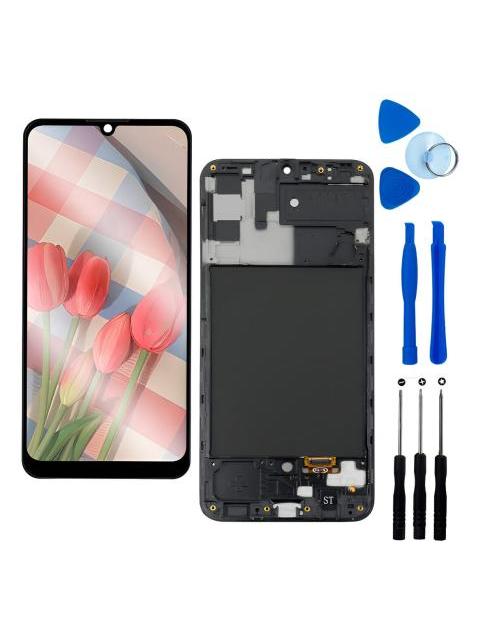 PANTALLA PARA SAMSUNG A30S A307 CON MARCO INCELL COMPLETA