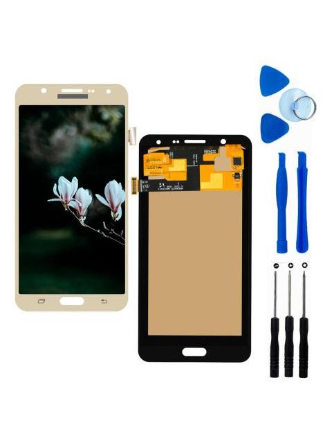 PANTALLA PARA SAMSUNG J7 J700 J700M INCELL COMPLETA REPUESTO PARA CELULAR DORADO