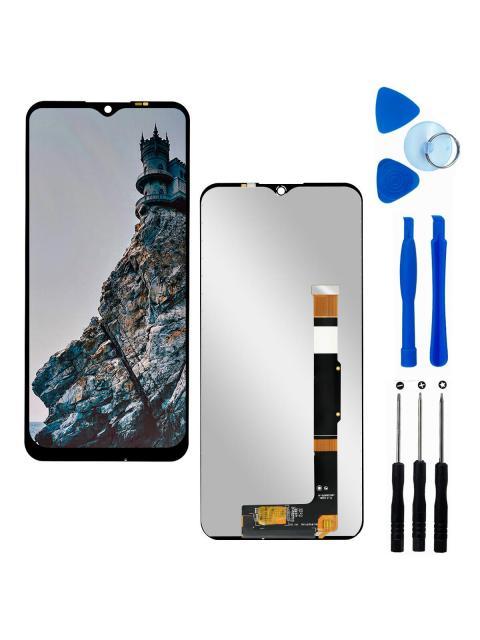 PANTALLA PARA TCL 30 SE 6165A INCELL COMPLETA REPUESTO PARA CELULAR NEGRO