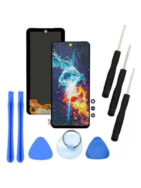 PANTALLA PARA XIAOMI POCO M5S 22071178PG AMOLED COMPLETA COLOR NEGRO