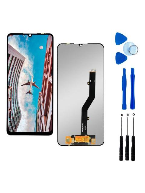 PANTALLA PARA ZTE BLADE V41 SMART A7050 INCELL COMPLETA REPUESTO PARA CELULAR NEGRO