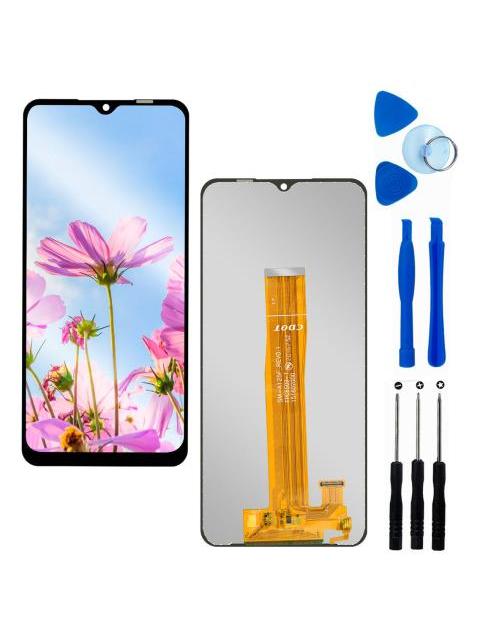 PANTALLAPARA SAMSUNG A32 5G A326 A02 A002M A12 A125 A125M A125F M12 M127 INCELL COMPLETA REPUESTO PARA CELULAR NEGRO