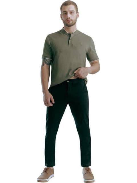 PANTALON CHINO CINTURA REGULAR NEGRO D.E.E.P SELECTION