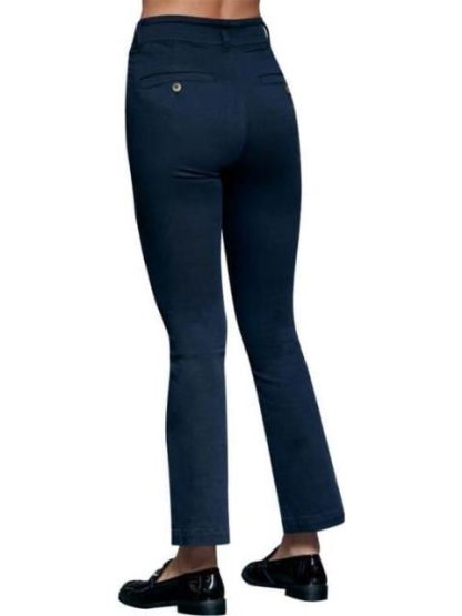 PANTALON CINTURA REGULAR AZUL MARINO HOLLY LAND - Image 4