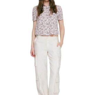 PANTALON CINTURA REGULAR MARFIL HOLLY LAND