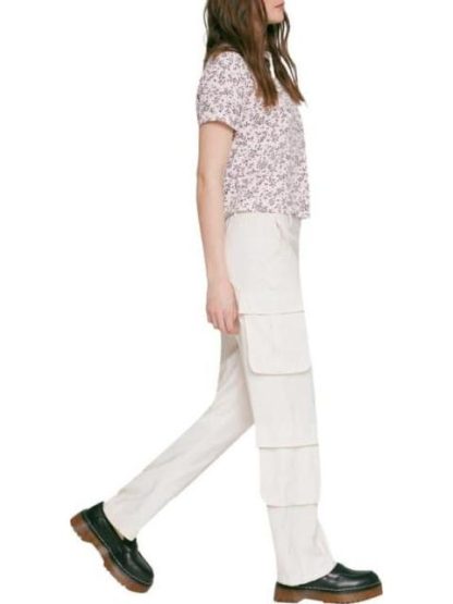 PANTALON CINTURA REGULAR MARFIL HOLLY LAND - Image 6