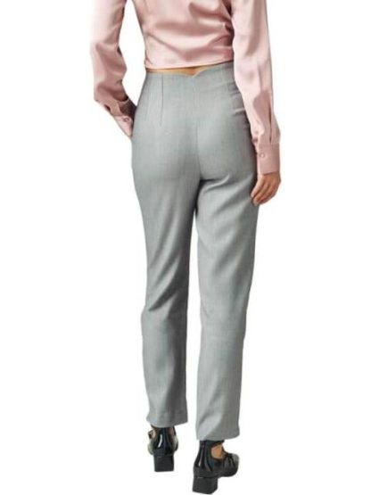 PANTALON DE VESTIR GRIS HOLLY LAND - Image 3