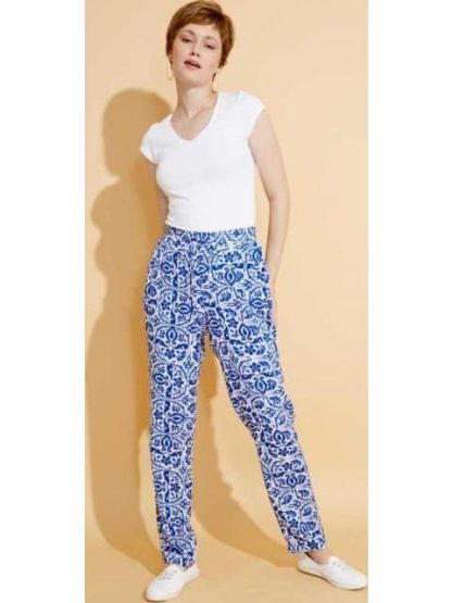 PANTALON ESTAMPADO RECTO AZUL PRIMARK - Image 5