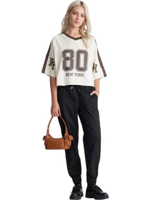 PANTALON JOGGER NEGRO HOLLY LAND - Image 4