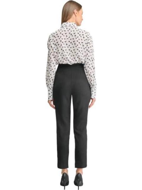 PANTALON LISO CINTURA REGULAR NEGRO HOLLY LAND - Image 3