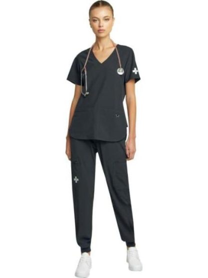 PANTALON QUIRURGICO NEGRO DR. SCHATZ