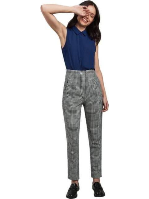 PANTALON RECTO CINTURA REGULAR GRIS HOLLY LAND - Image 4